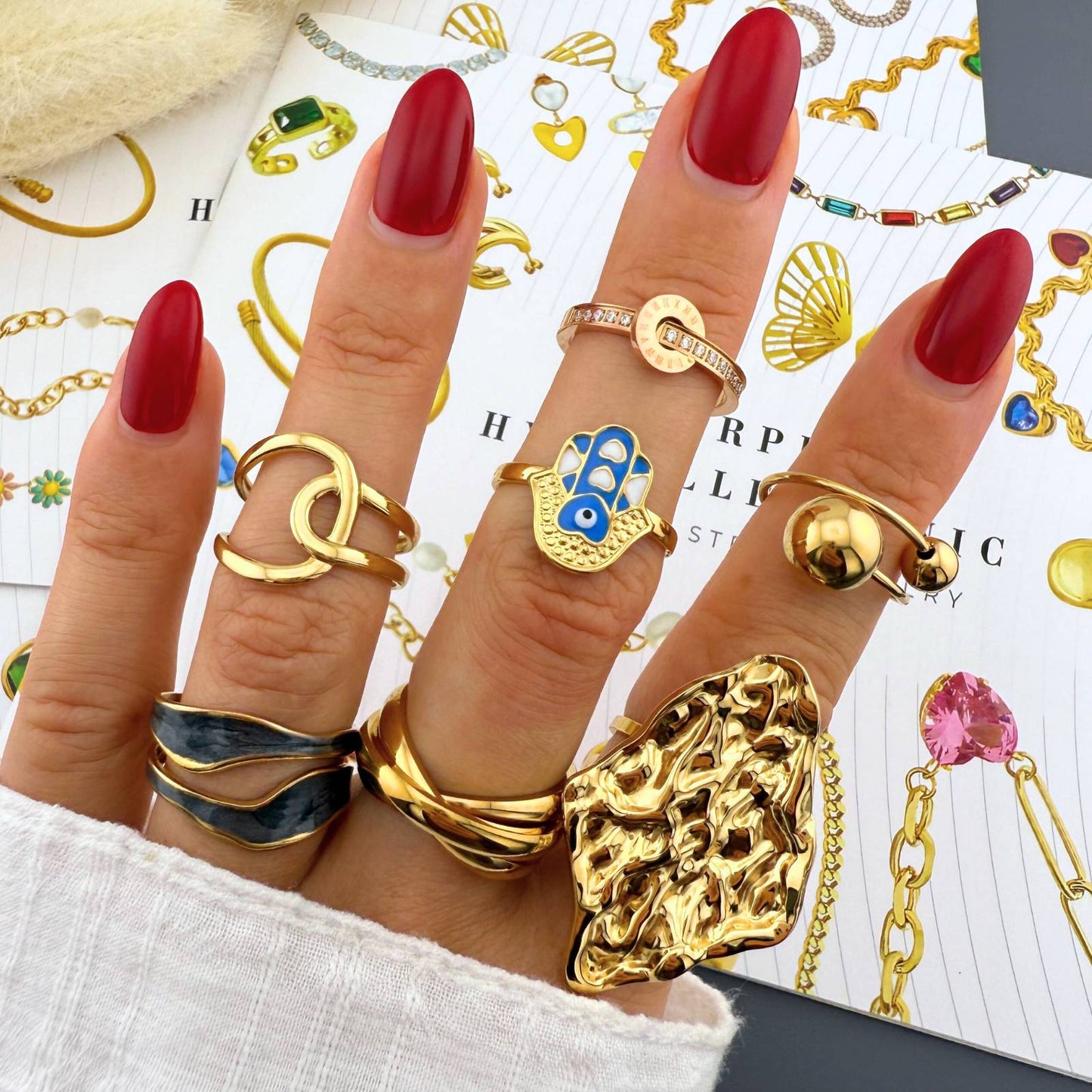 Moon and Planet Ring