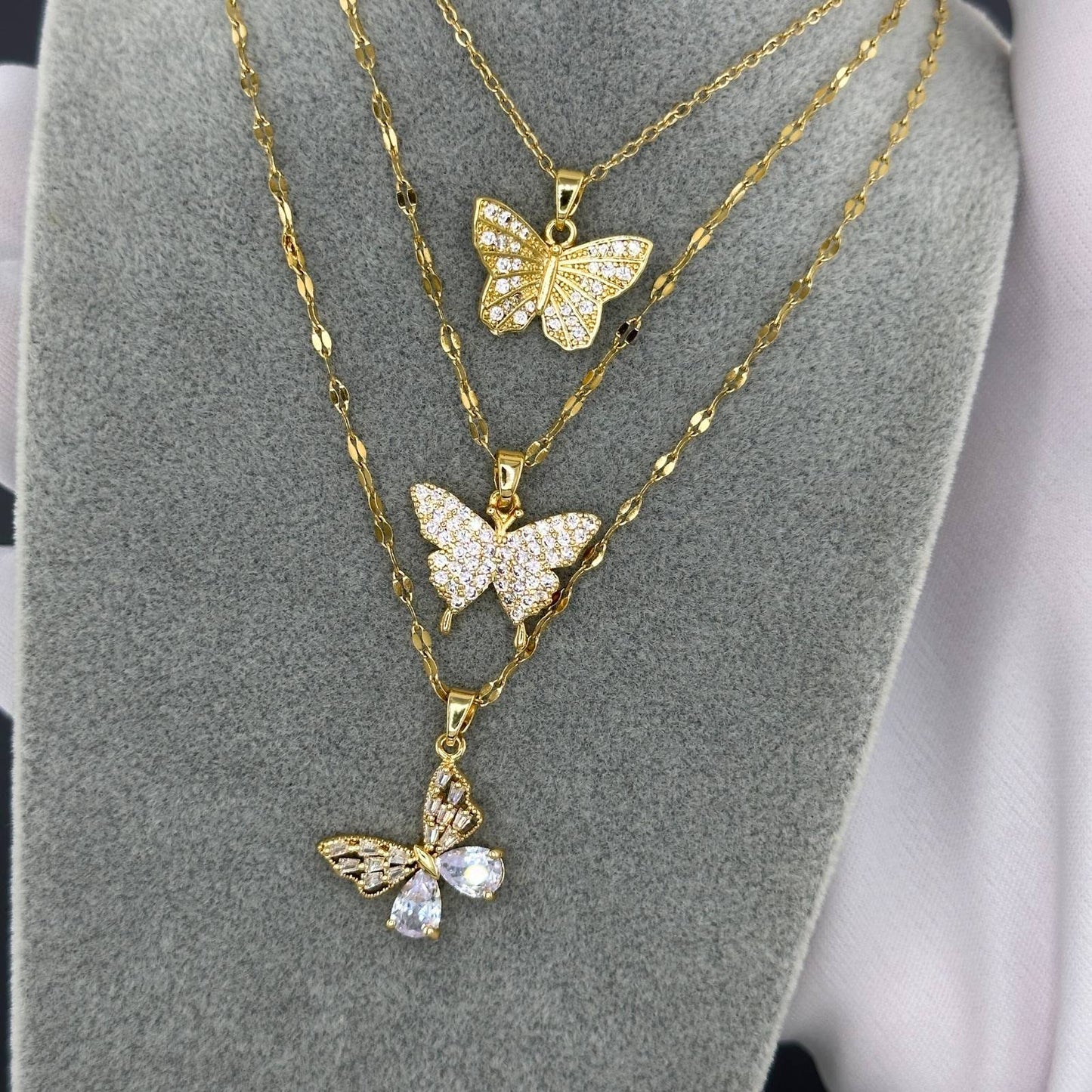 Butterfly Pendant Necklace