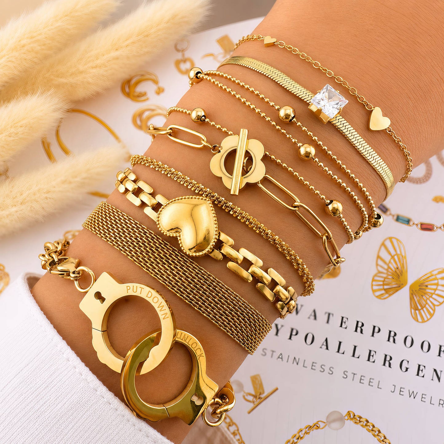 Heart Station Bracelet