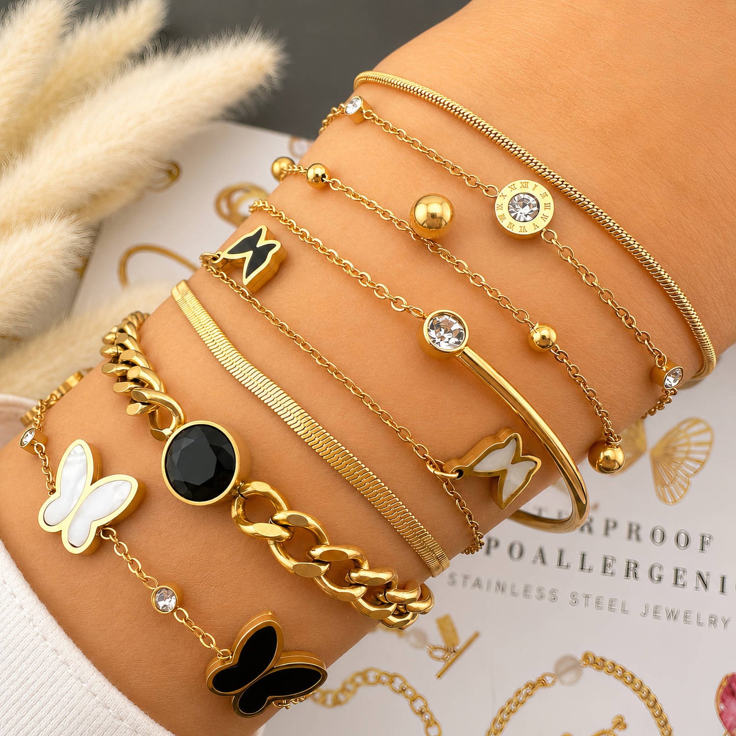 Butterfly Station Bracelet