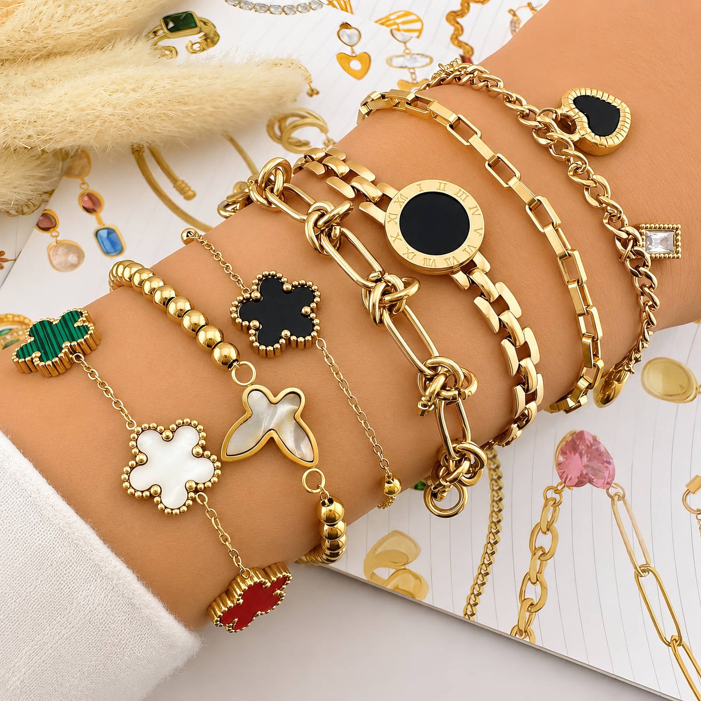 Heart Toggle Bracelet