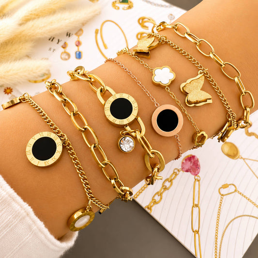 Butterfly Charm Bracelet