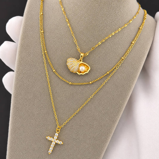 Seashell Pendant Necklace