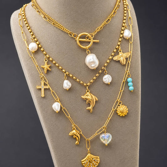 Dolphin Charm Necklace