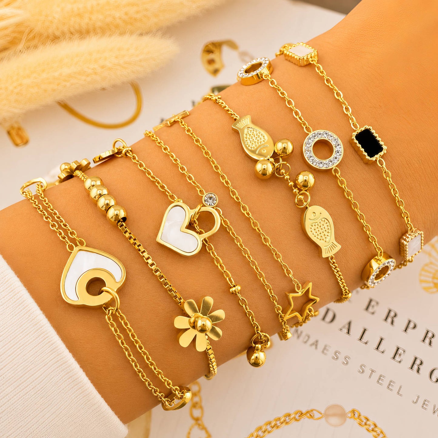 Heart Link Bracelet