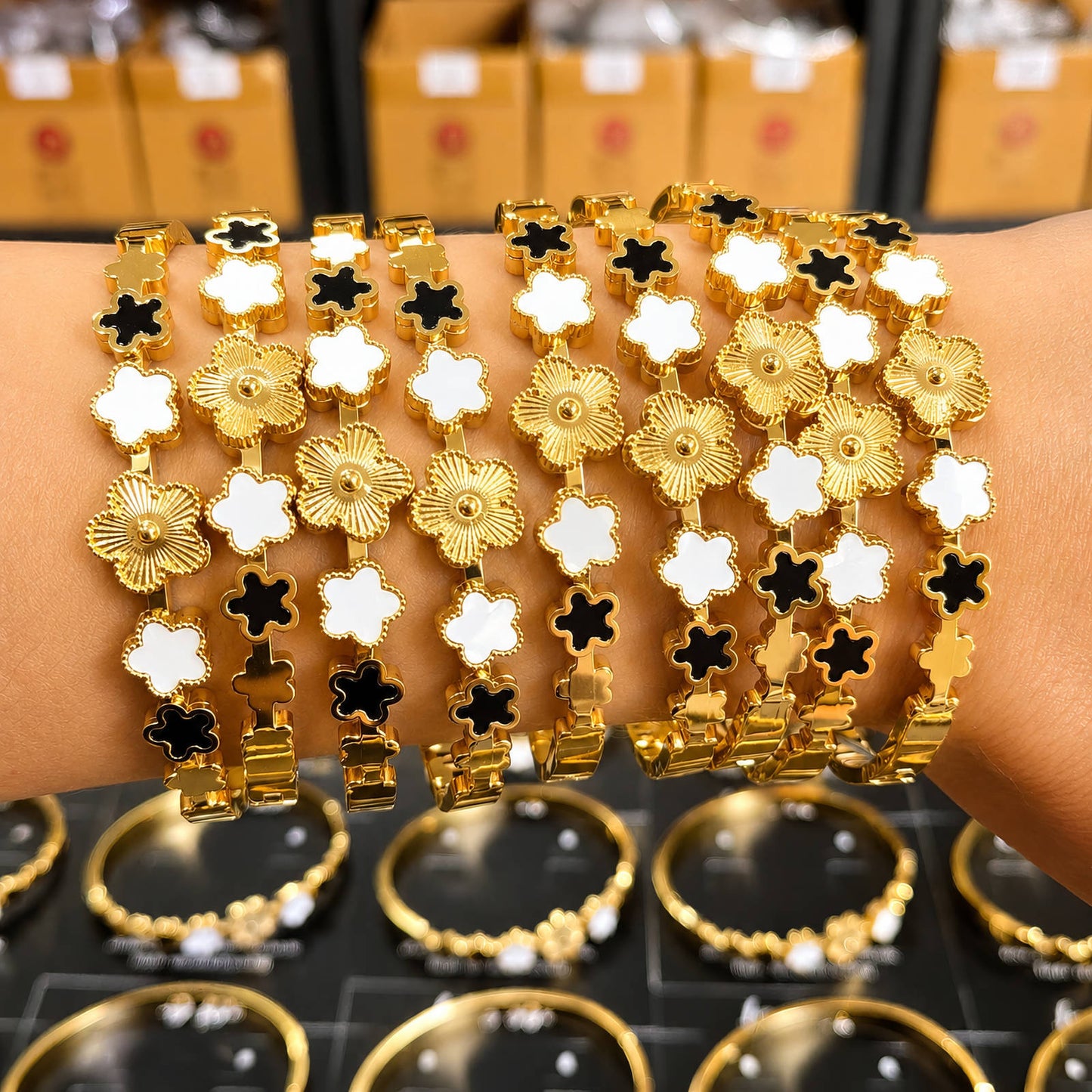 Flower Station Bracelet