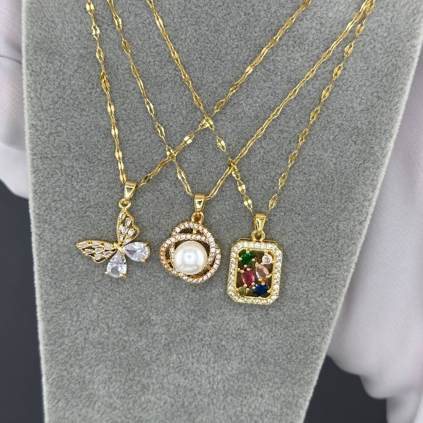 Butterfly Pendant Necklace