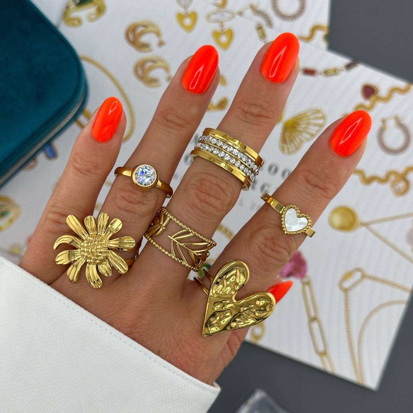 Bezel-Solitaire Ring