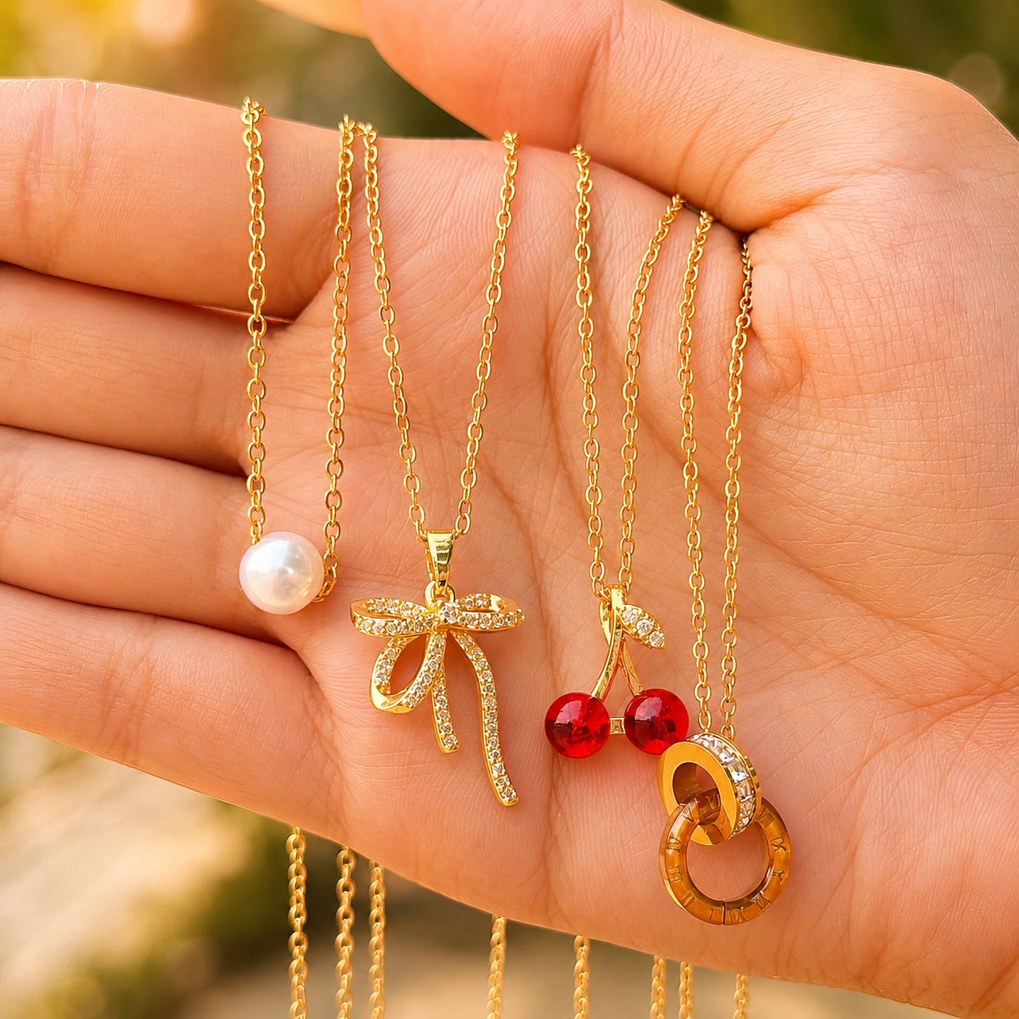 Cherry Charm Necklace