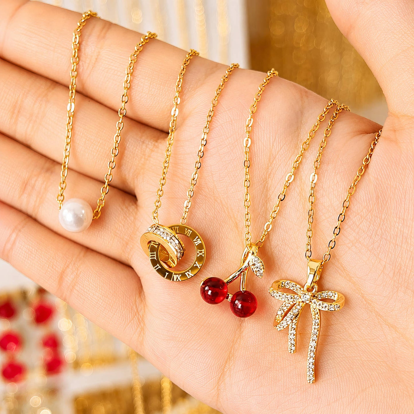 Cherry Charm Necklace