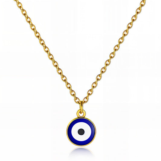 Radiant Evil Eye Pendant Necklace