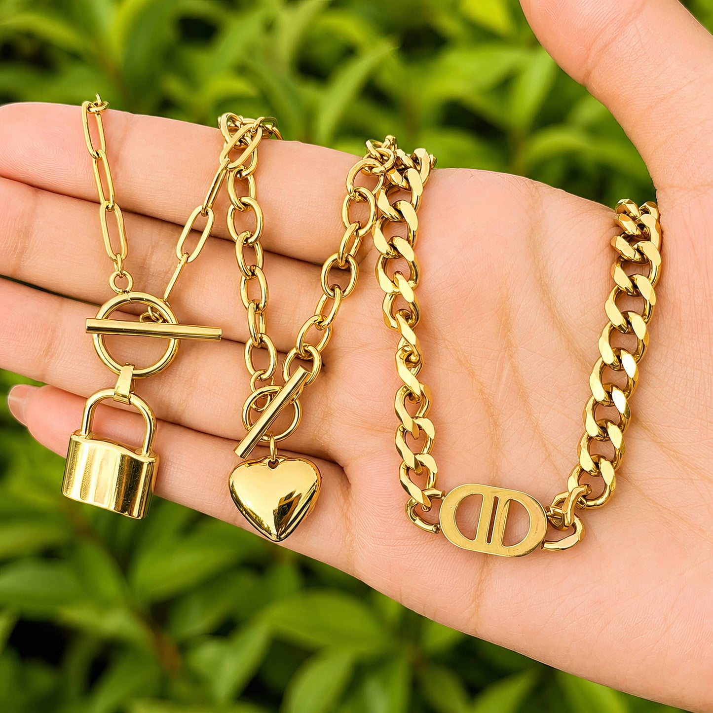 Lock Pendant Necklace