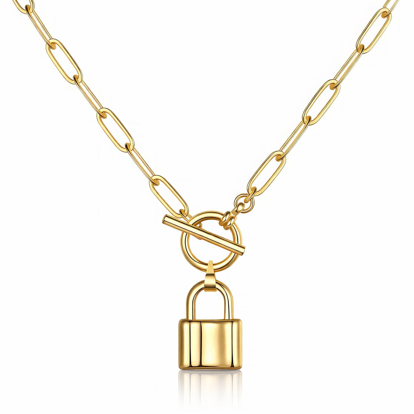 Lock Pendant Necklace
