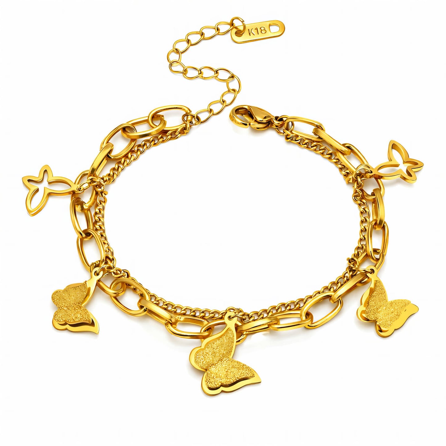 Butterfly Charm Bracelet