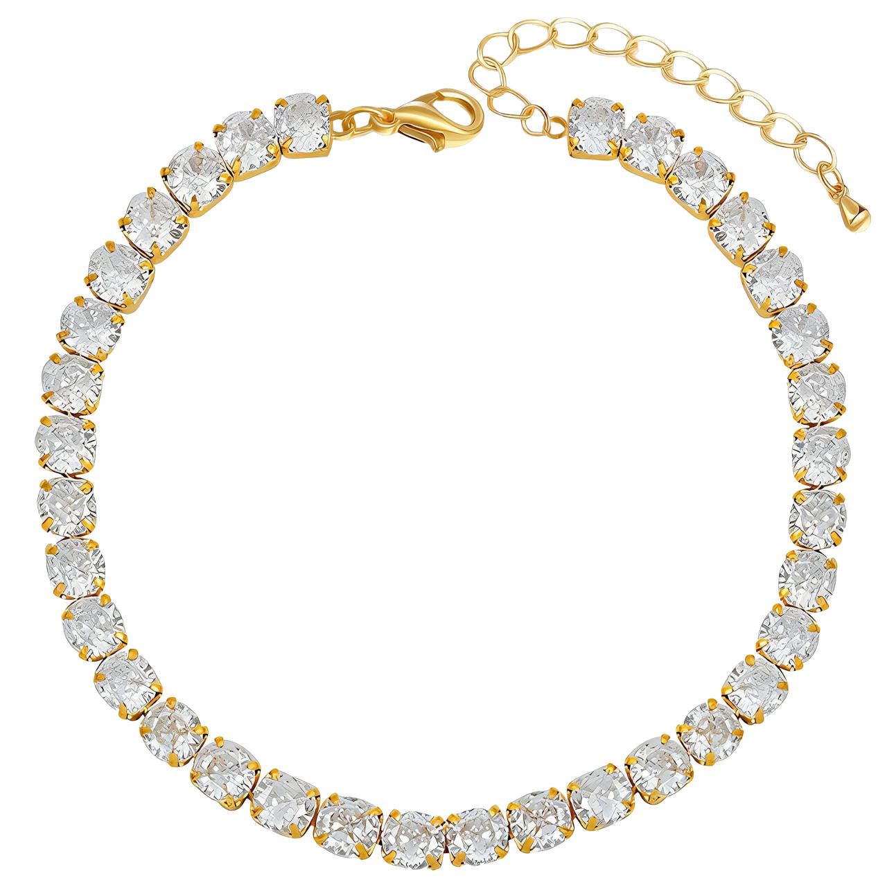 Gold Tennis Bracelet