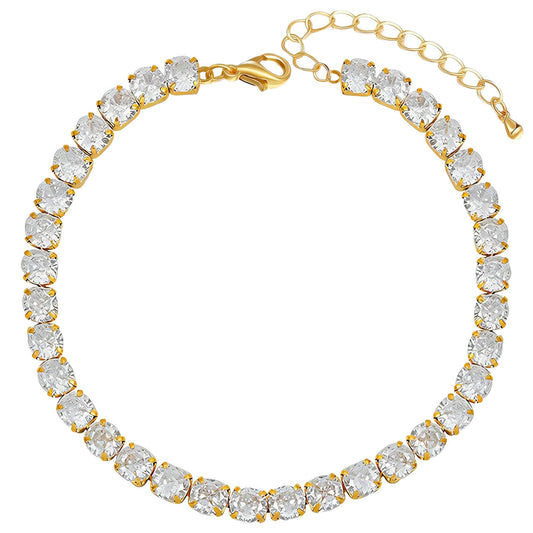 Gold Tennis Bracelet
