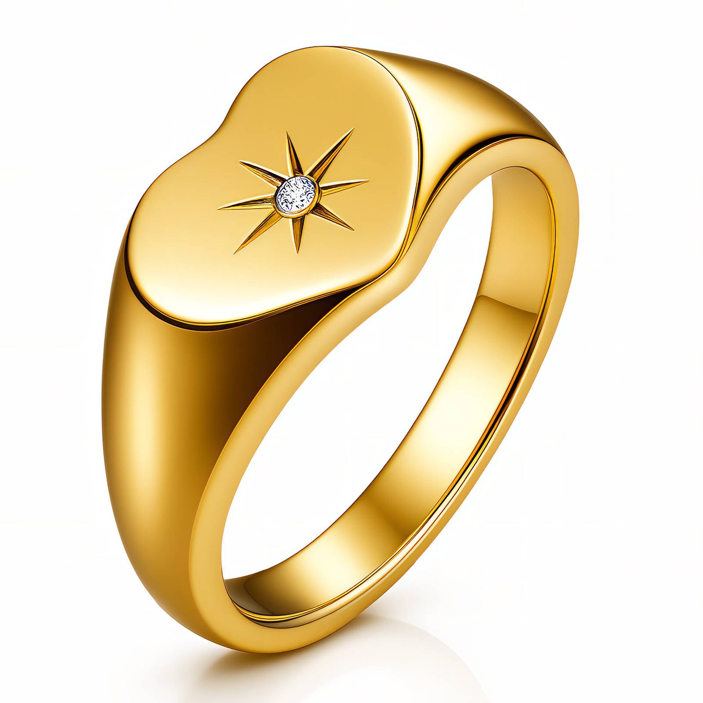 Heart Signet Ring