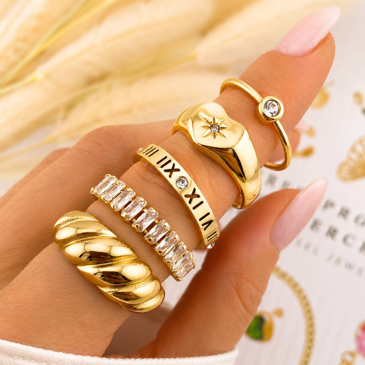 Chunky Croissant Ring