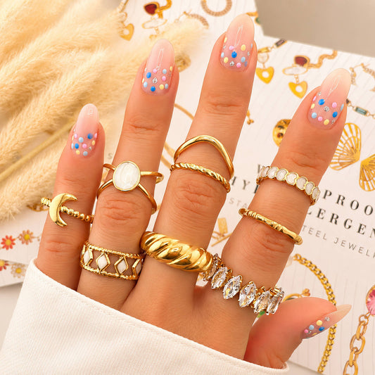 Chunky Croissant Ring
