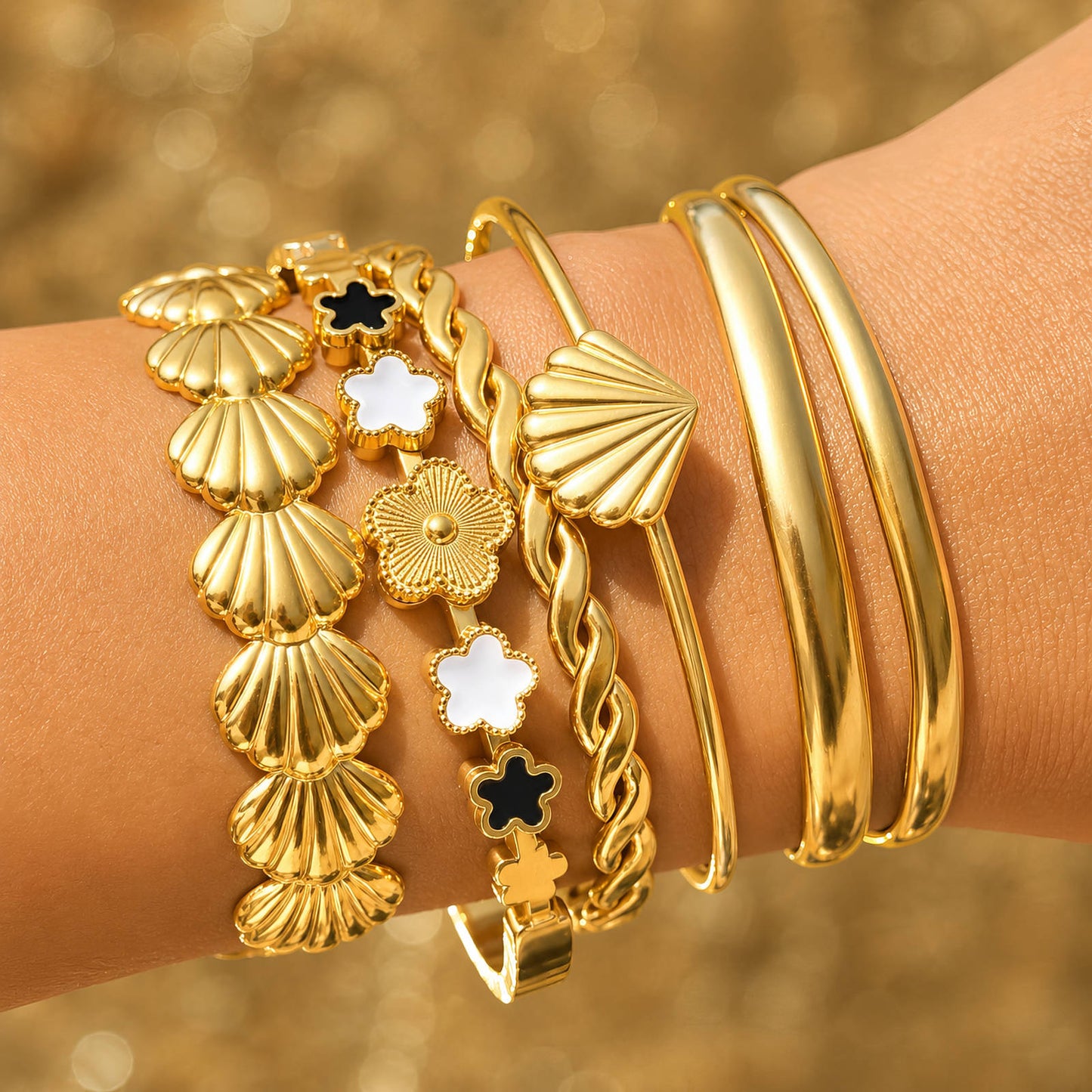 Flower Station Bracelet