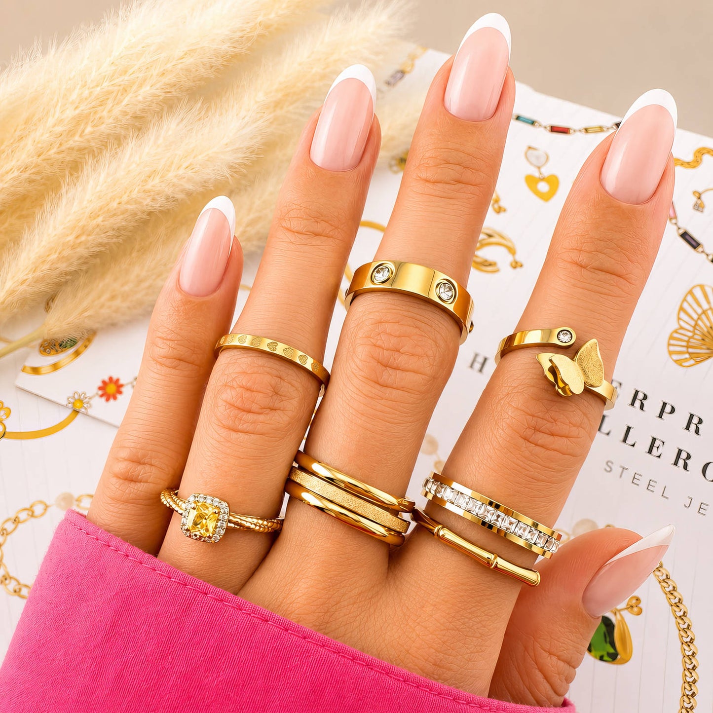 Open Butterfly Ring