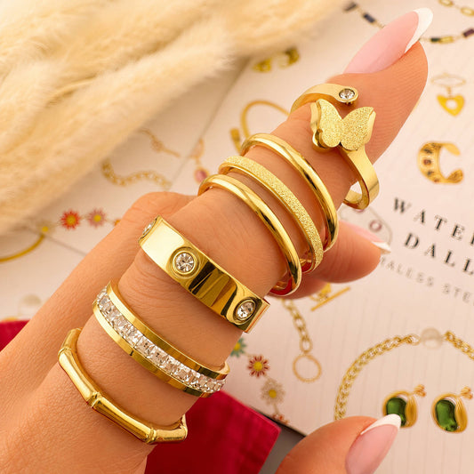 Open Butterfly Ring