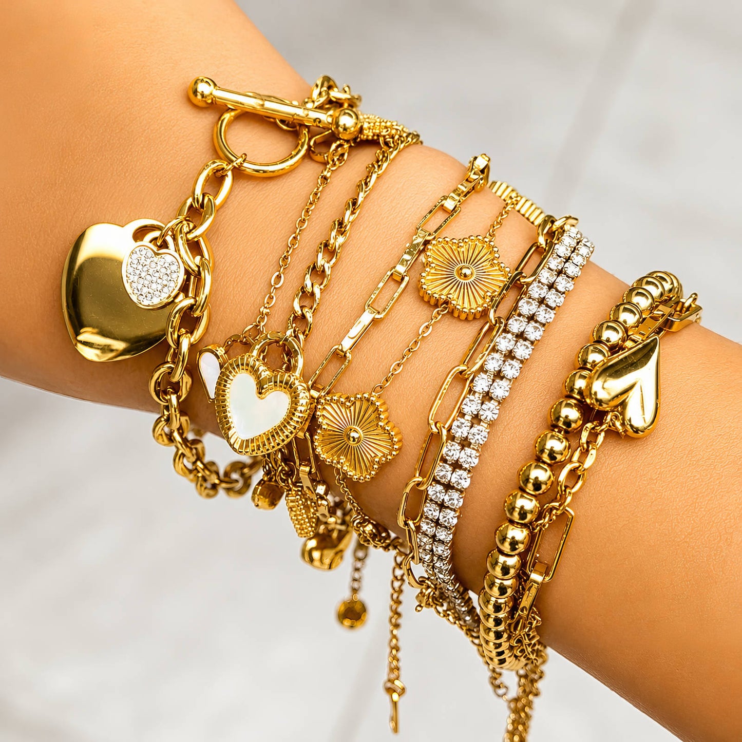Delicate Heart Bracelet