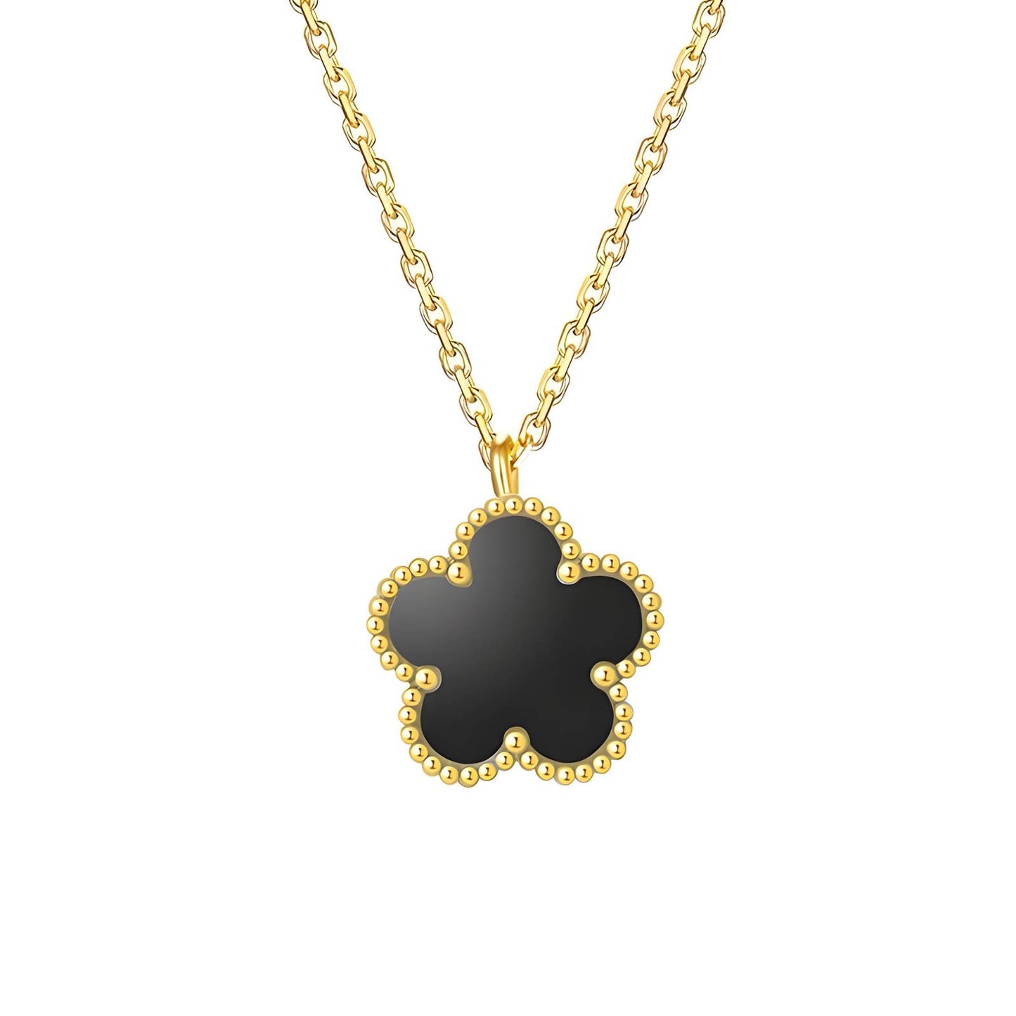 Black Clover Necklace
