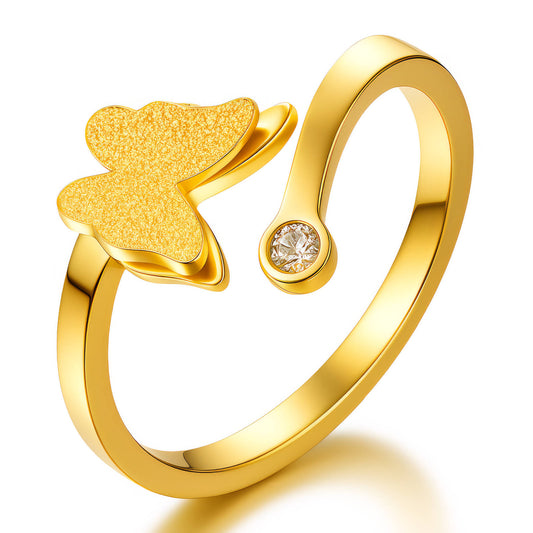 Open Butterfly Ring
