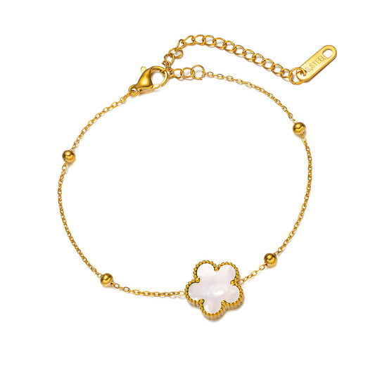 White Clover Bracelet