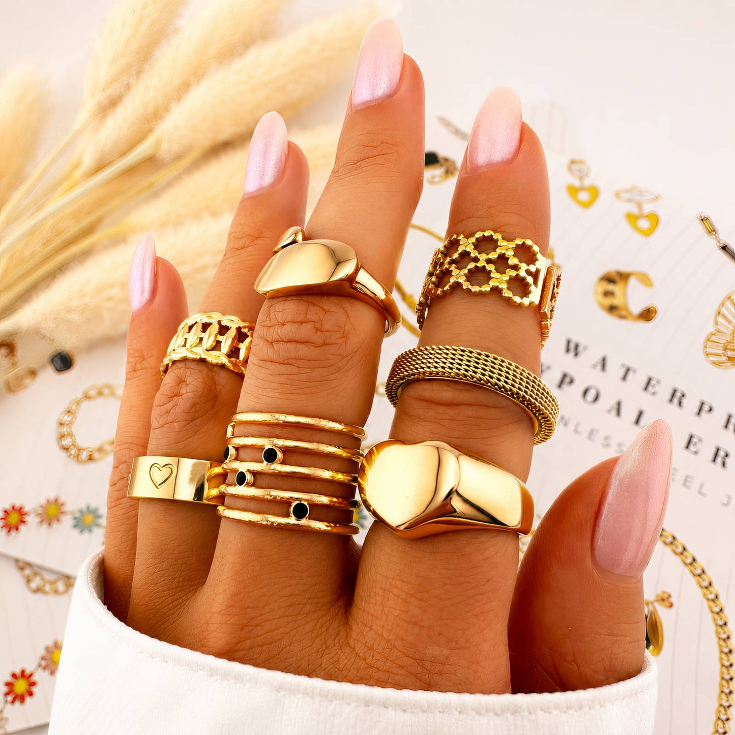 Polished Heart Ring