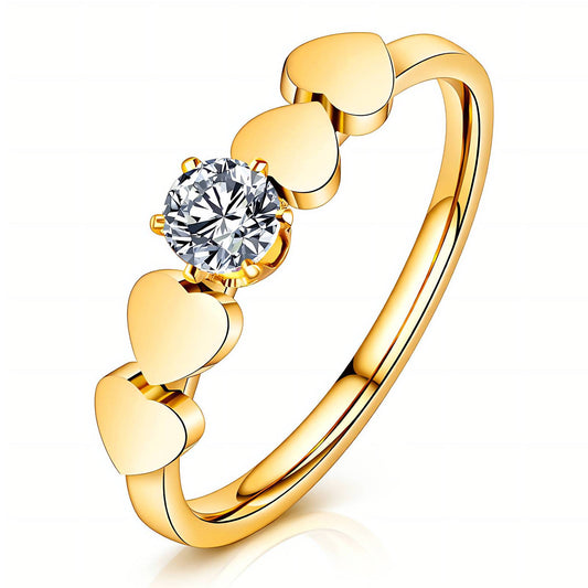 Heart Band Ring