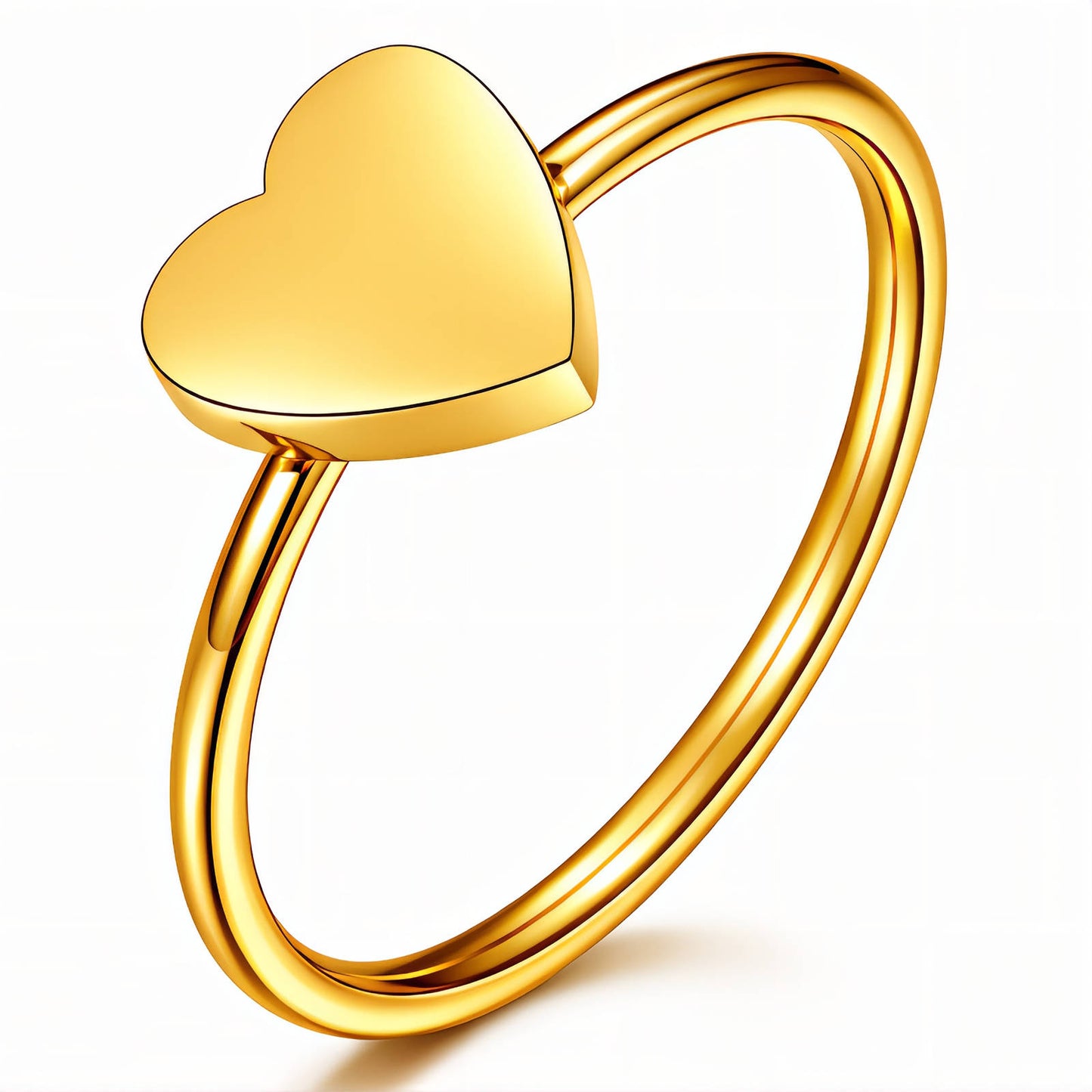 Heart Stack Ring