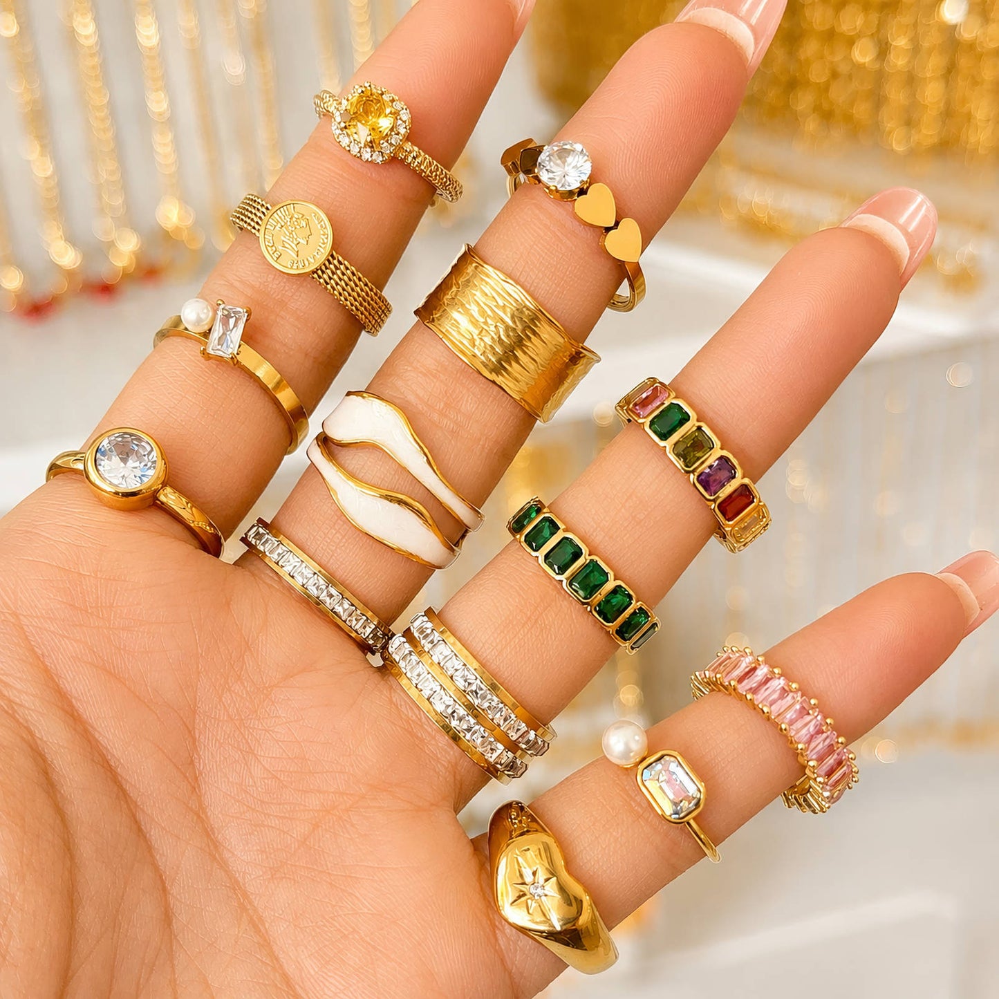 Heart Band Ring