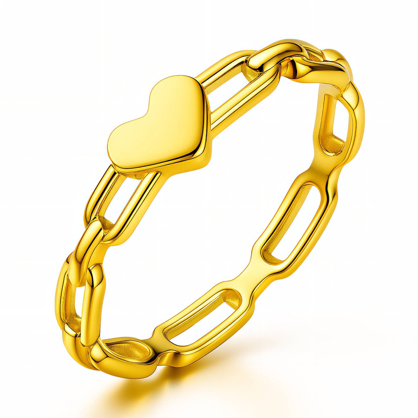 Radiant Heart Ring