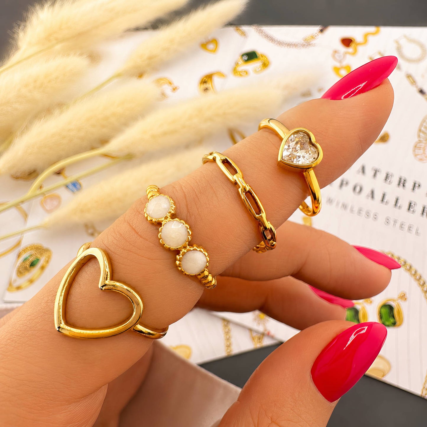 Radiant Heart Ring