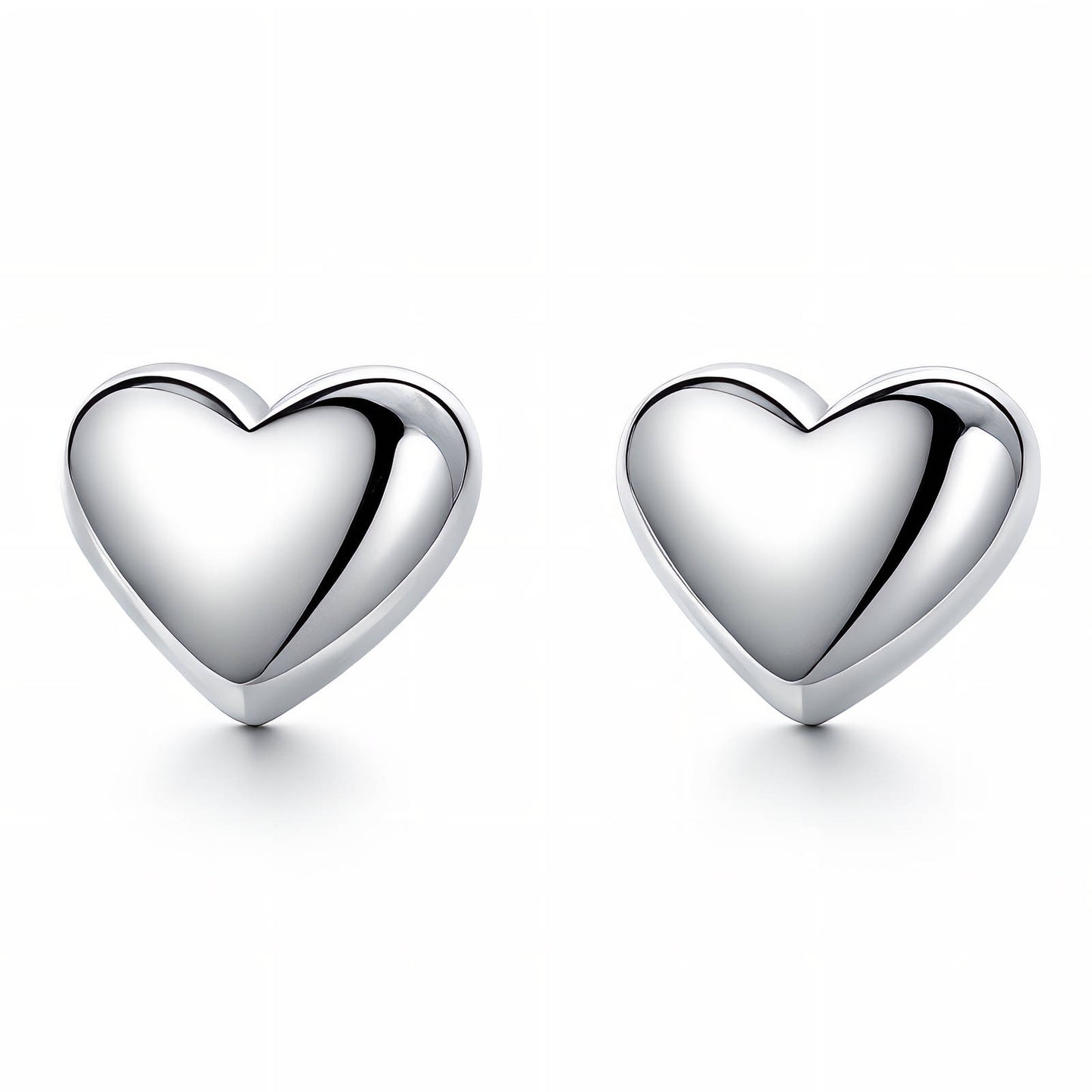 Heart Hoop Earrings