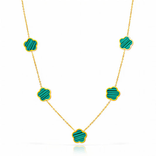Floral Pendant Necklace
