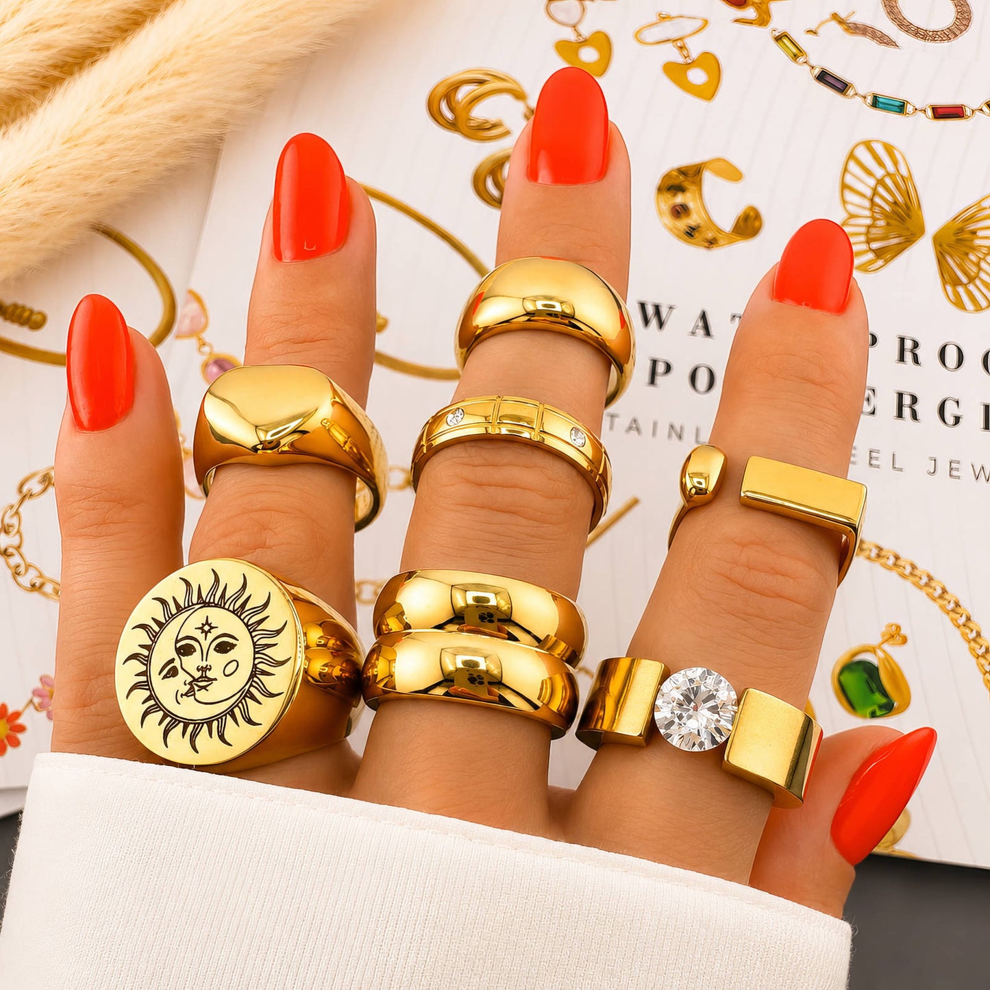 Polished Heart Ring