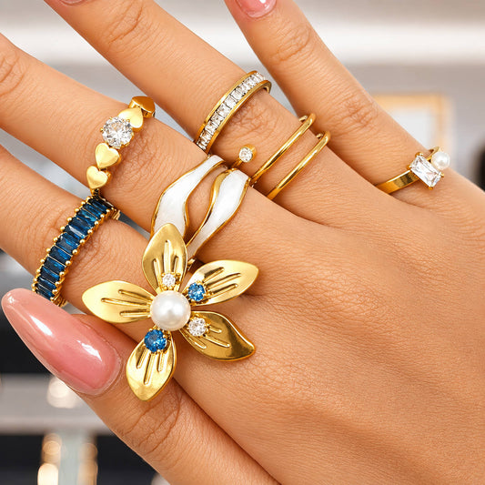 Heart Band Ring