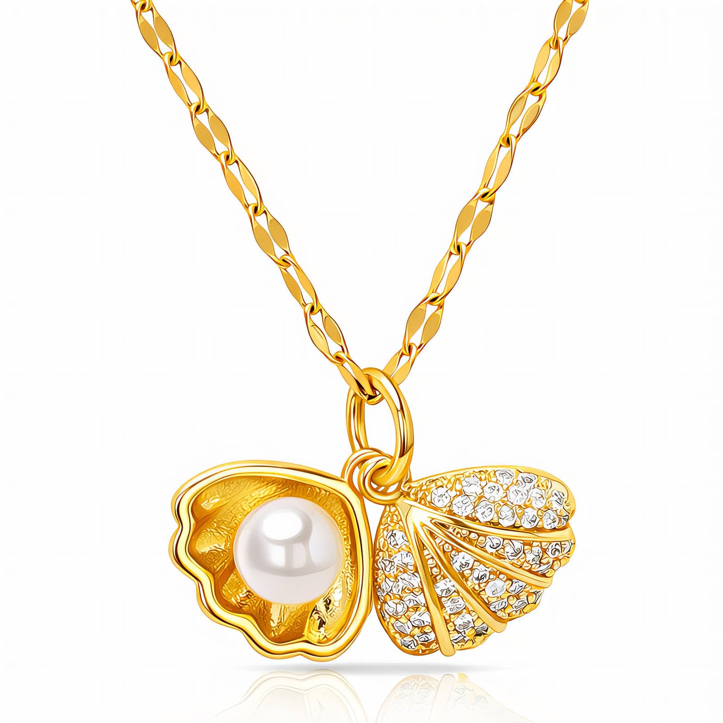 Seashell Pendant Necklace