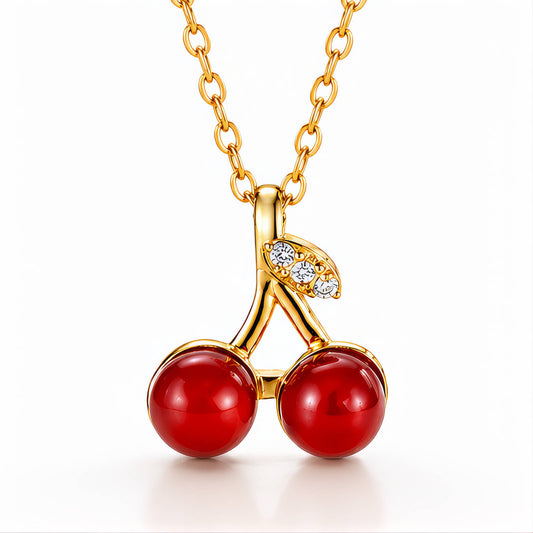 Cherry Charm Necklace