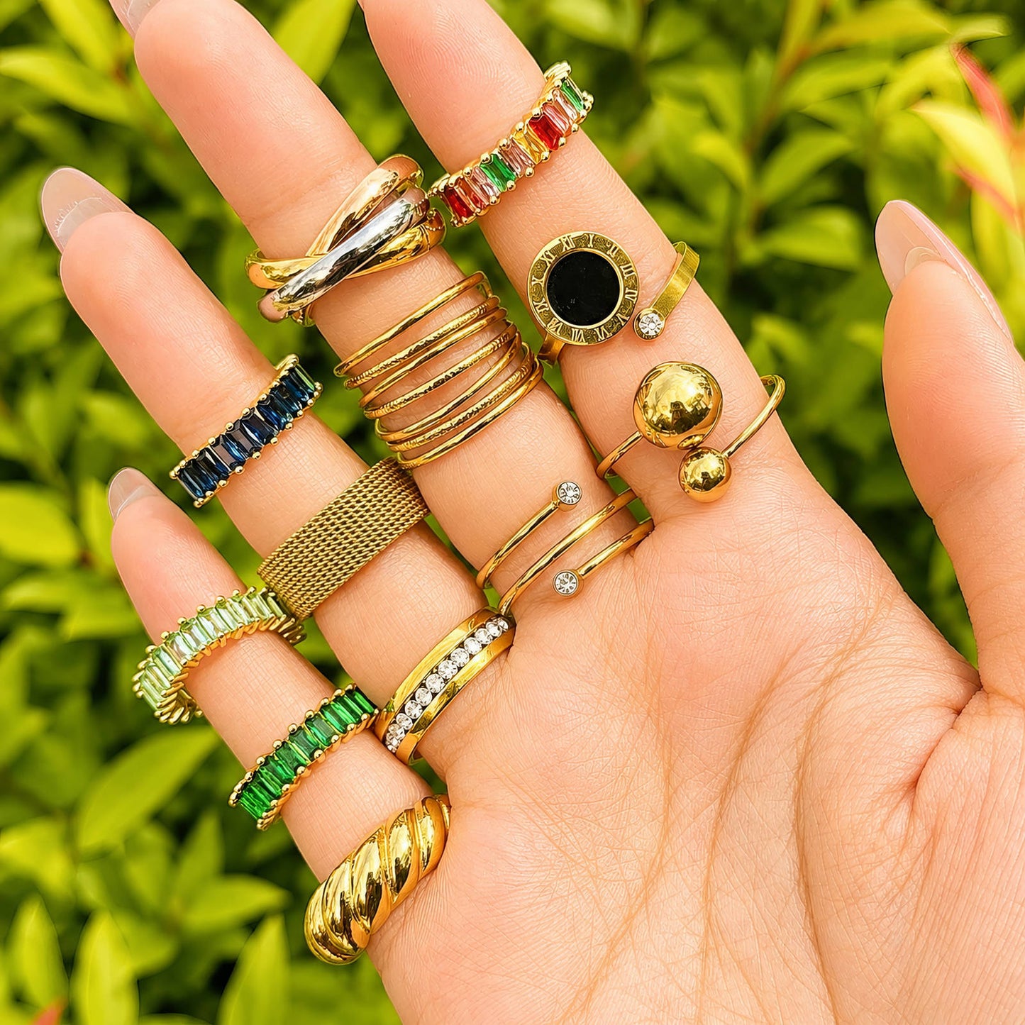 Chunky Croissant Ring