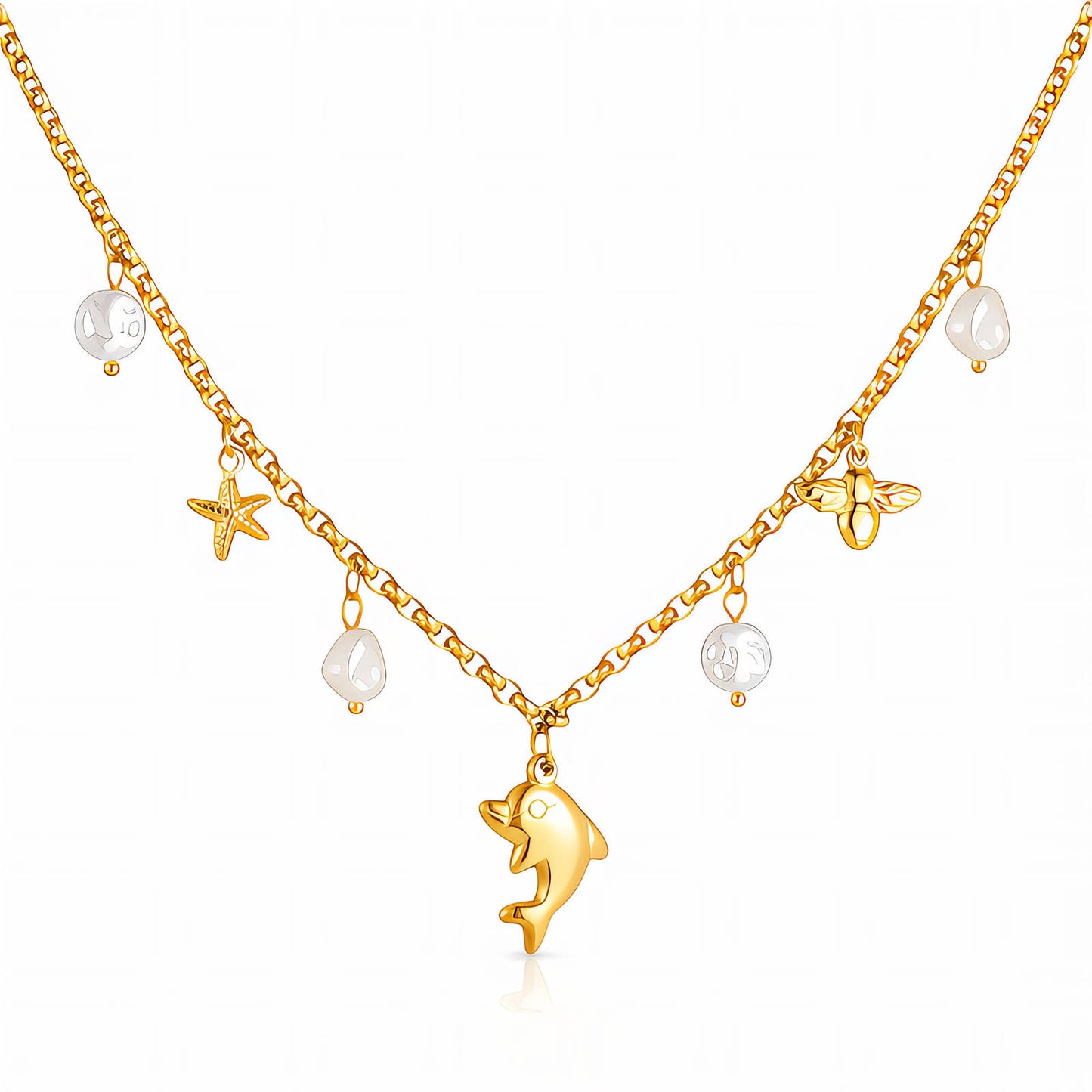 Dolphin Charm Necklace