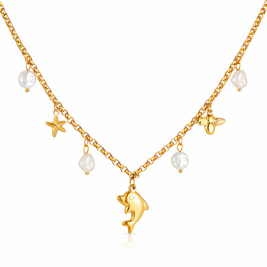 Dolphin Charm Necklace