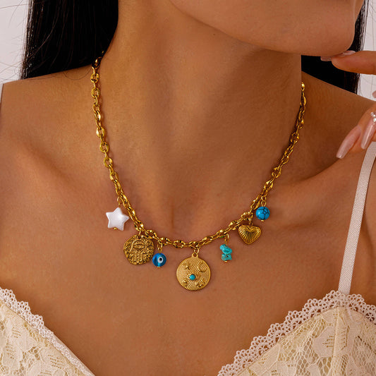 Mini Evil Eye Necklace