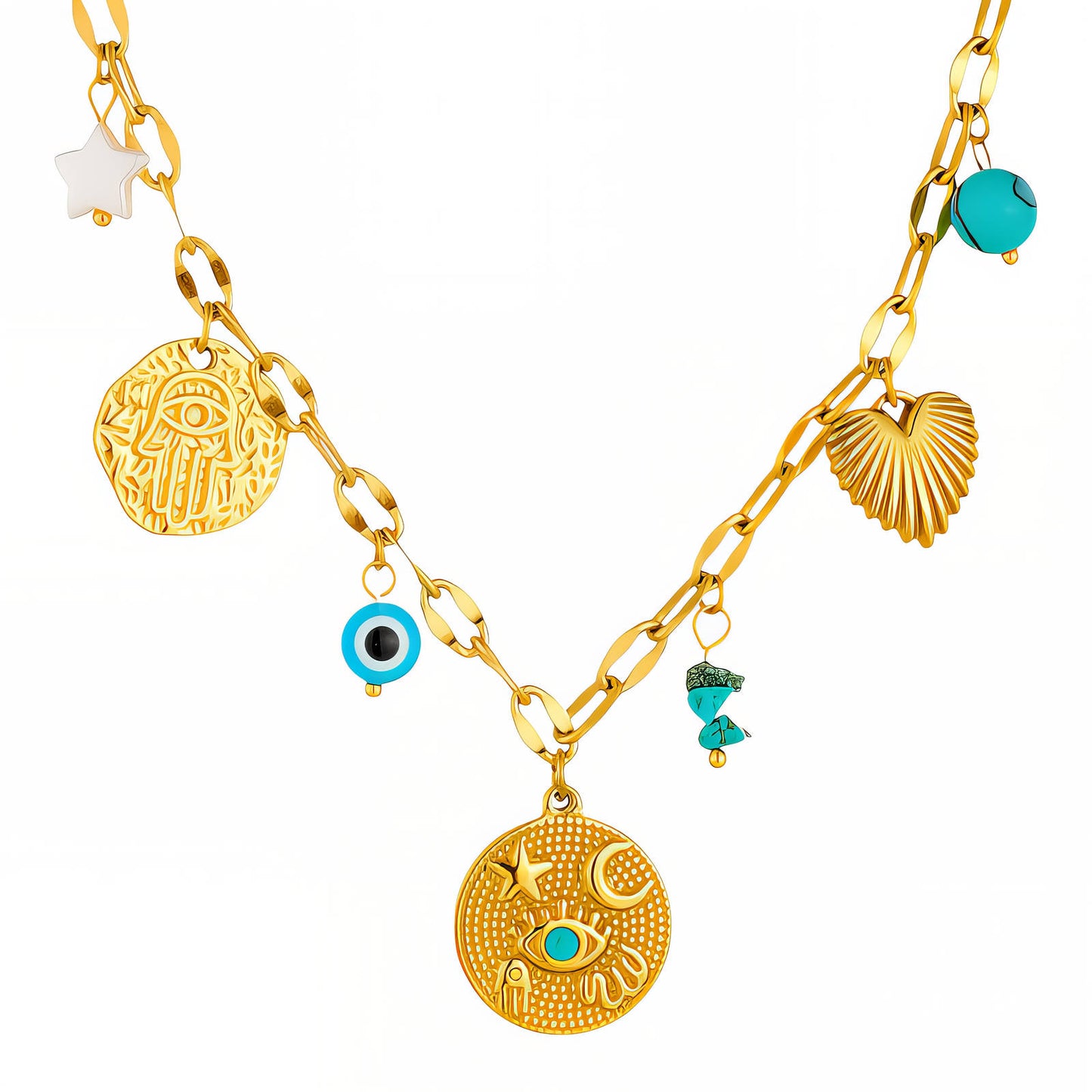 Mini Evil Eye Necklace