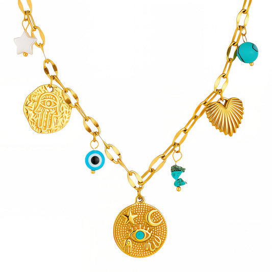 Mini Evil Eye Necklace
